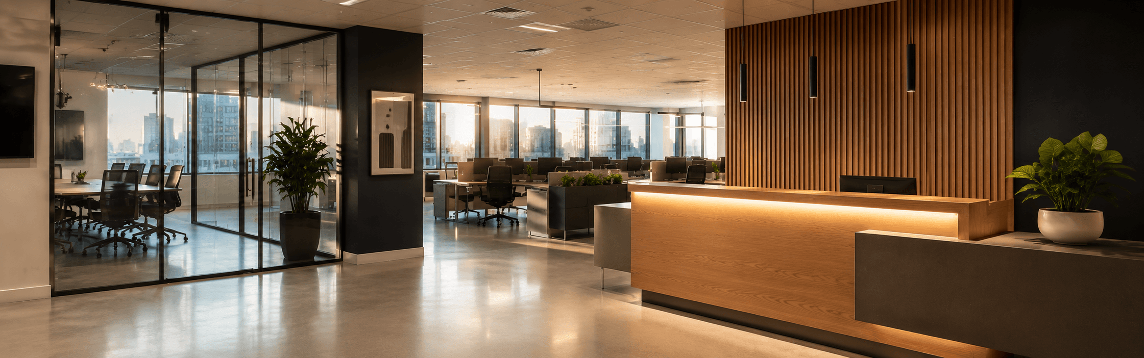 Our Work in Healthcare<br/>and Commercial Construction